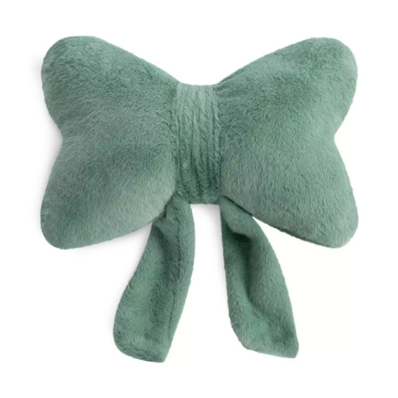 Eurofirany Wiosna 135 – dekorativní polštář 37x10x30 s mašlí sage