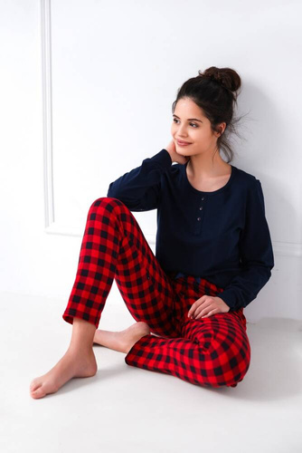 Dámské pyžamo Bonnie Sensis - tmavě modré