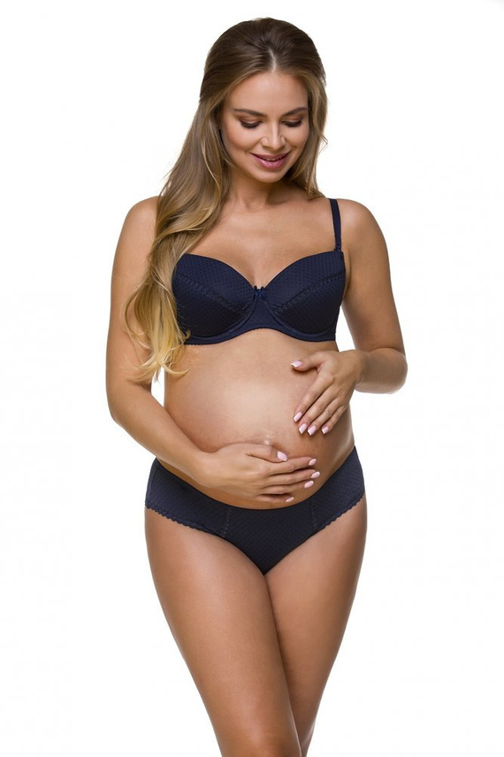 1732 Kojicí podprsenka LUPOLINE - tmavě modrá