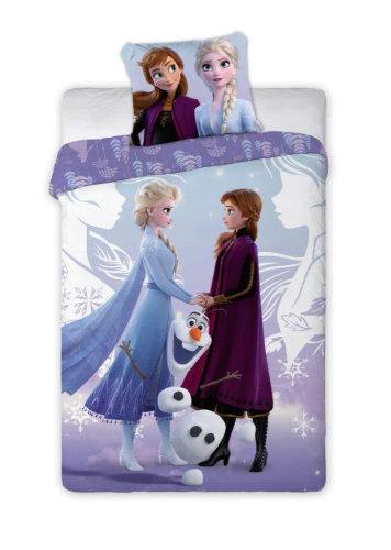 Povlečení Frozen Iceberg Faro purple cotton - 100% bavlna, Disney set