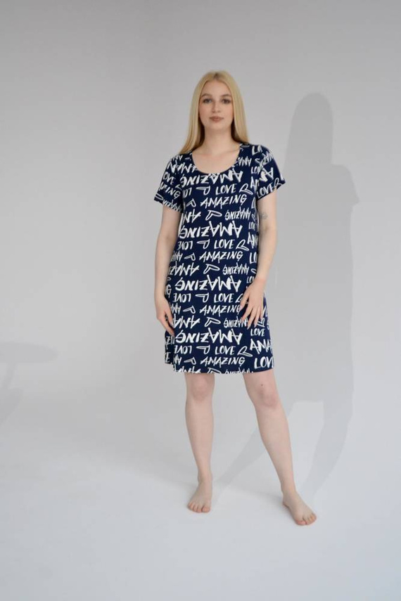 645 Noční košile Amazing Forex - tmavě modrá