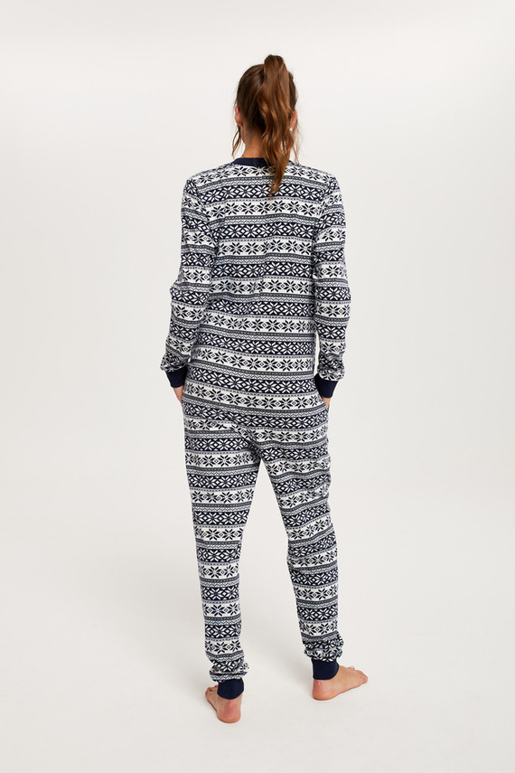 Alaska Dámský overal Italian Fashion - tmavě modrý