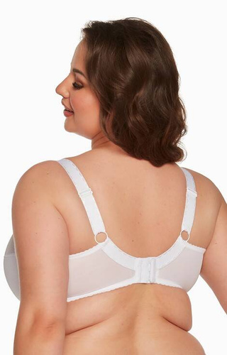 BSM 1058 Polovyztužená maxi podprsenka Sonia Gaia - bílá