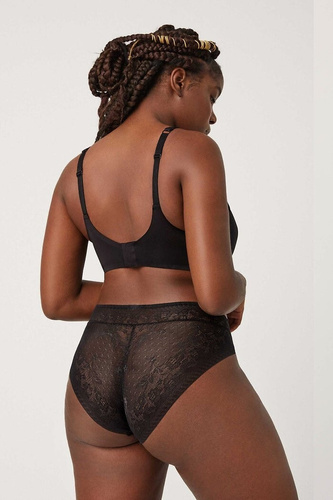 19671 Černé kalhotky Ysabel Mora - krajkové, ženské, pohodlné