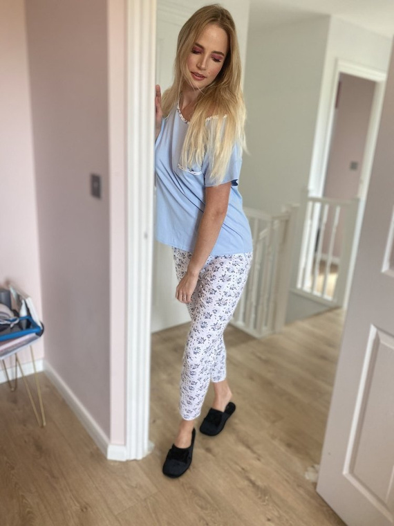 434 Maribell Forex Dámské pyžamo - modré