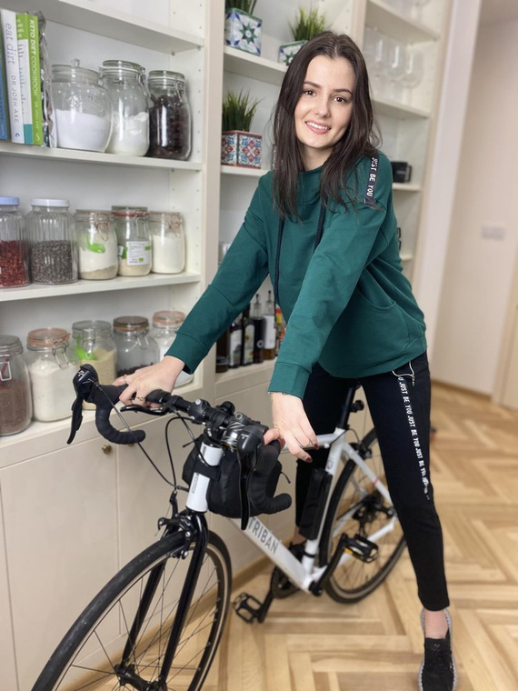 496 Dámská tepláková souprava Just Forex - zelená