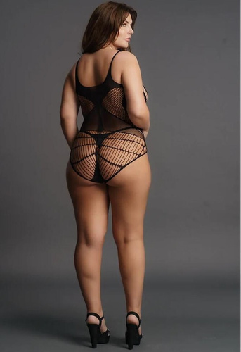 Body DES018 Le Désir smyslné body s geometrickými výřezy