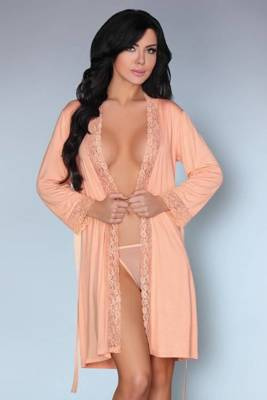 Natela LC 90381-1 Kore Peach Collection Dámský župan LivCo Corsetti
