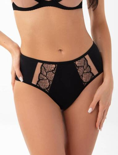 Gorsenia K 923 Davika Brazilské kalhotky černé