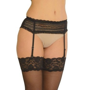 858 Leyla Forex podvazkový pás - černý