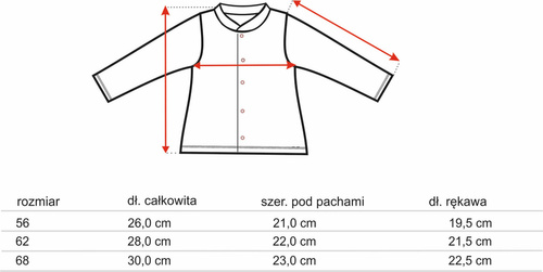 ABN-5570 Dino Explorer Baby Kaftan by Nini - organická bavlna, zapínání na patentky