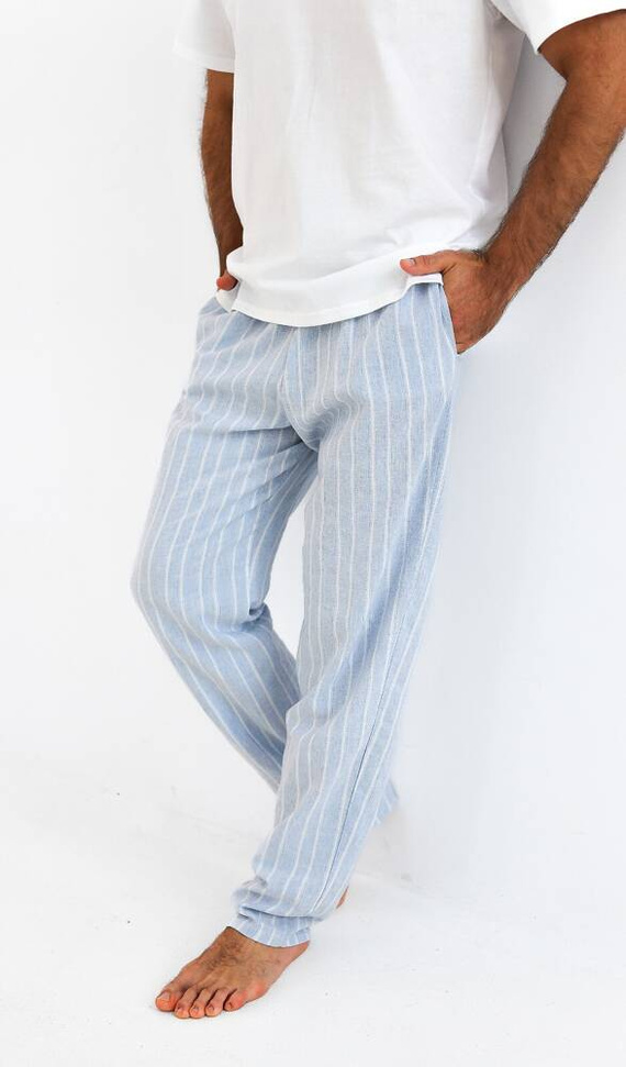 Pánské pyžamo David Sensis - perleťové