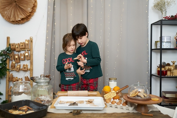 Tess Dětské pyžamo Italian Fashion - zelené/potisk