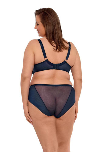 BSM 1058 Polovyztužená maxi podprsenka Sonia Gaia - tmavě modrá