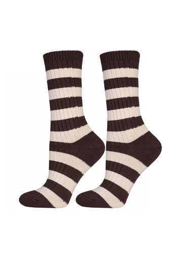 Dámské ponožky Moraj CDC 400-513 - žebrované, viskózové, měkké a bez komprese