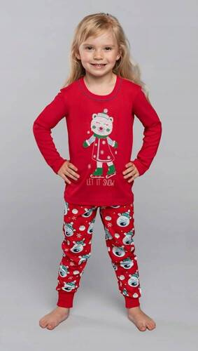 Czoka Dívčí pyžamo Italian Fashion - červené