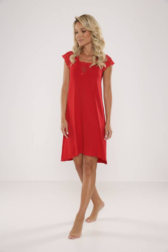 340 Noční košile Fanny Forex - červená