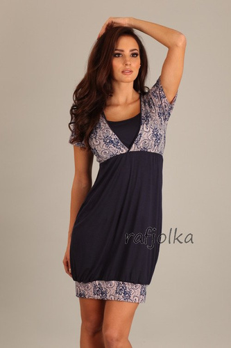 1676 Těhotenská a kojící noční košile Lupoline