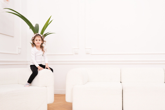 Dívčí tričko Tosia s dlouhým rukávem Italian Fashion - bílé