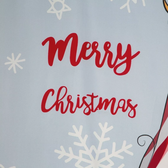 Vánoční povlečení Beiner z mikrovlákna Eurofirany - trpaslík, šedé, měkké a rychleschnoucí