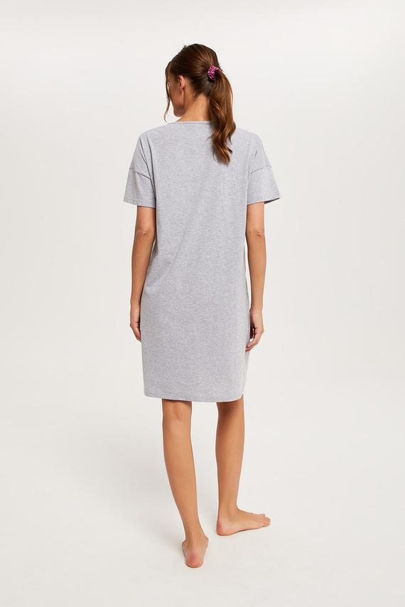 Noční košile Dracena s krátkým rukávem Italian Fashion - melange