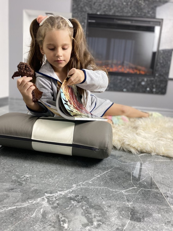 374 / 375 Dětský župan Desiree - šedý