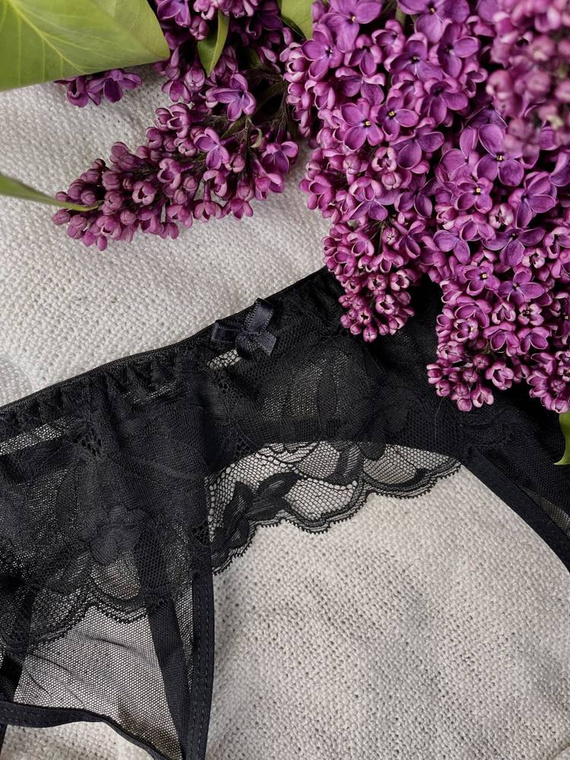 701 Florence Forex podvazkový pás - černý