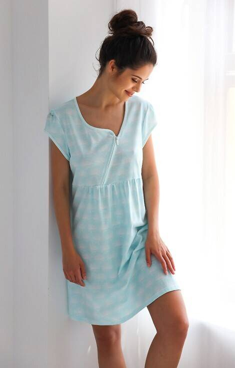 Noční košile Alma Sensis - máta