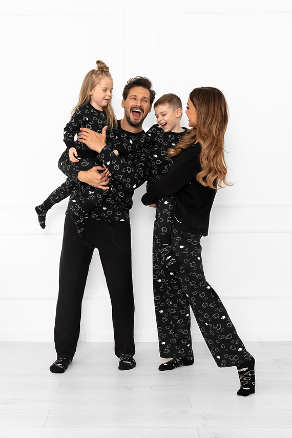 Dámské pyžamo Bonnie - bavlna, dlouhý rukáv, dlouhé kalhoty, ovce Italian Fashion