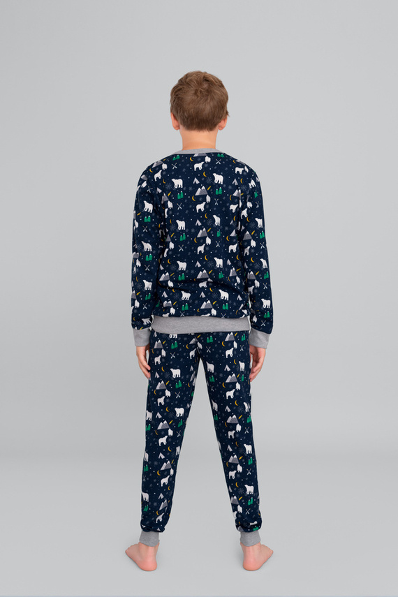 Sid Dětské pyžamo Italian Fashion - vínový potisk