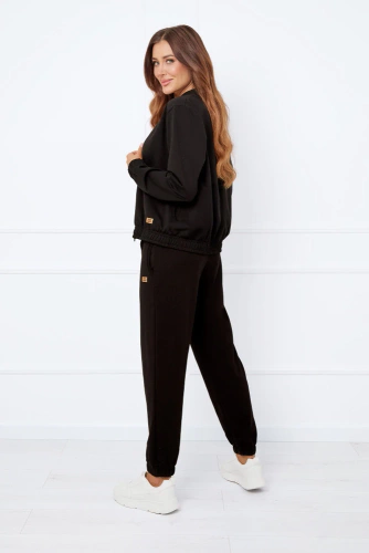 Caro Dámská bunda bomber Italian Fashion - černá