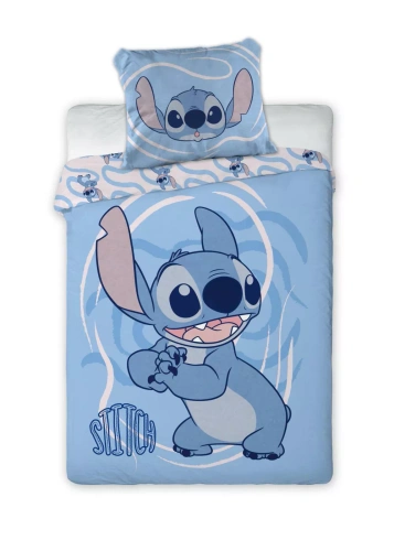 Dětské povlečení Lilo i Stitch Faro 100x135 bavlna + povlak na polštář 40x60