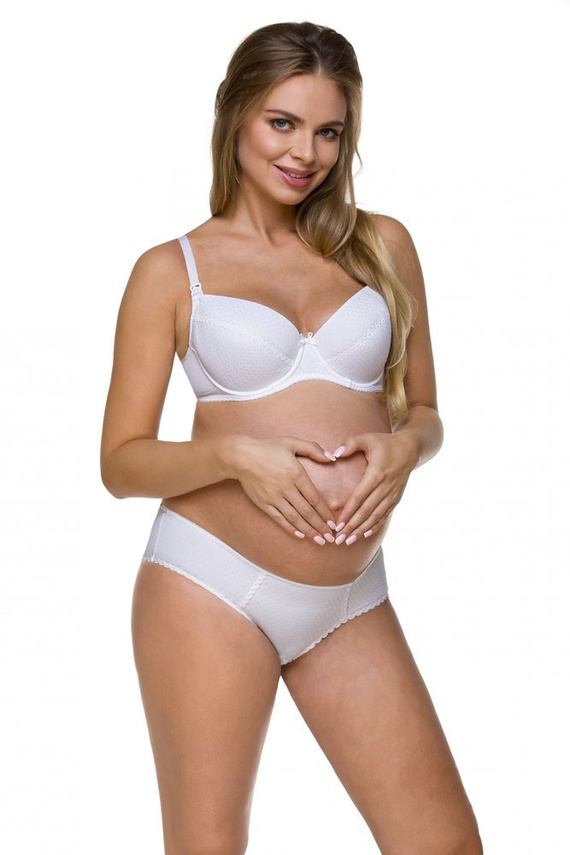 1732 Kojicí podprsenka LUPOLINE - bílá