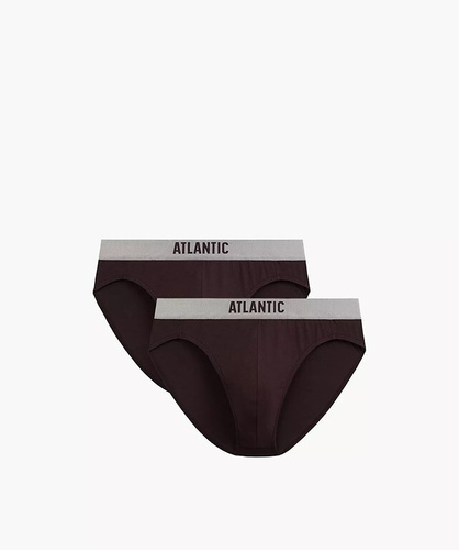 Sportovní pánské slipy Atlantic 2MP-1589 – perfektní přizpůsobení, elastický pás, 2-pack