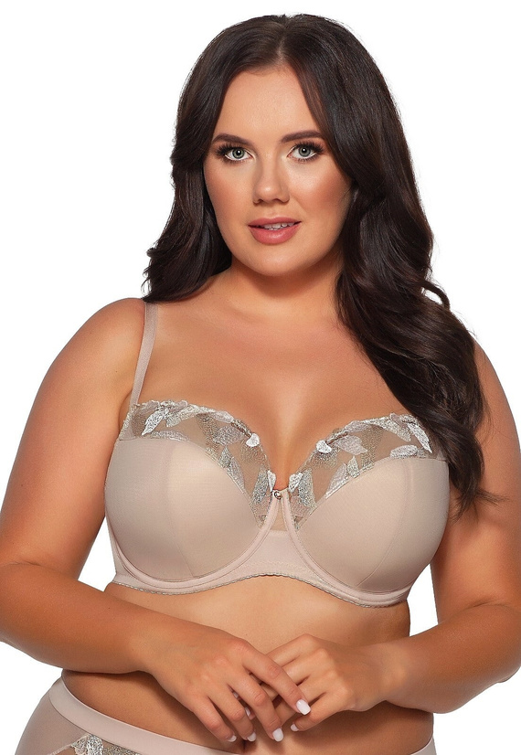 2081 Růžová polovyztužená podprsenka Ava