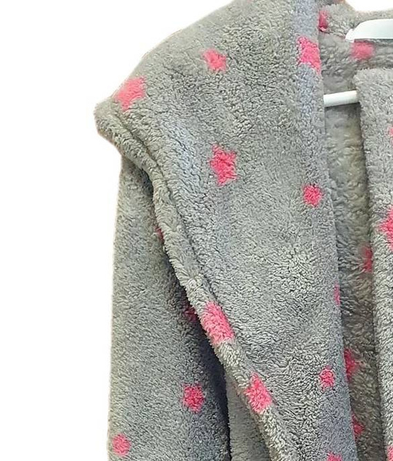 673 Stars Forex Dámský krátký župan - šedý