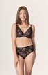 Push-up podprsenka černá