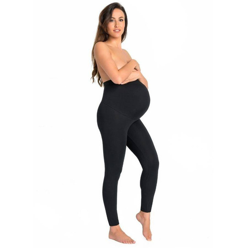 2210 Ginna Legginsy ciążowe Teyli -czarne