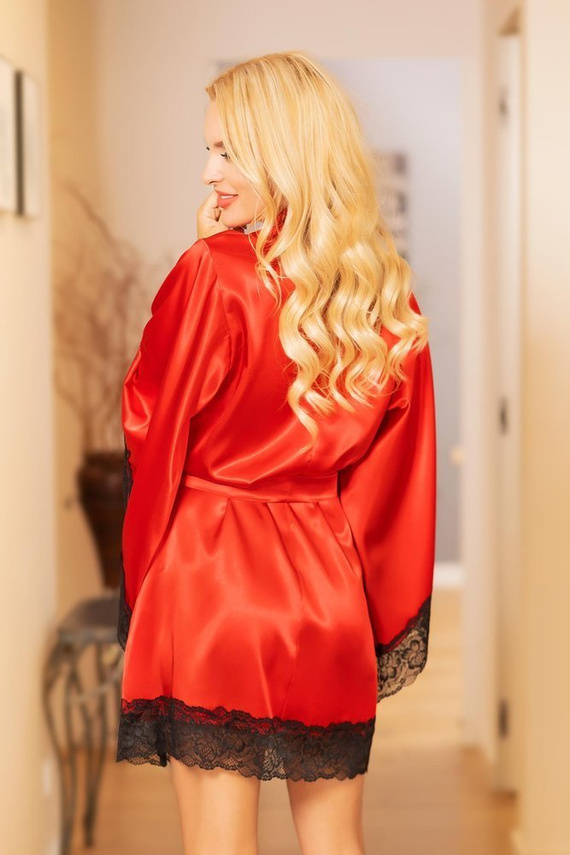 Mahe Dámský župan Kalimo - červený