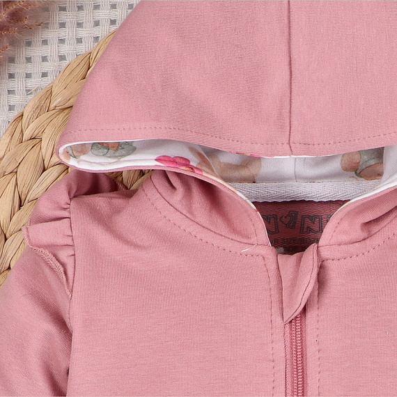 Nini Dětská Sportovní Mikina Little Mouse 95% Organická Bavlna – Polsko