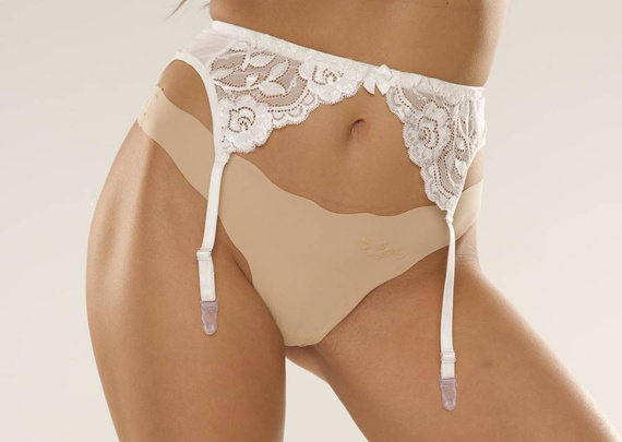 136 Forex podvazkový pás - ecru