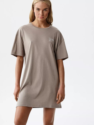 NLD-001 dámská noční košile 100% bavlna, volný střih