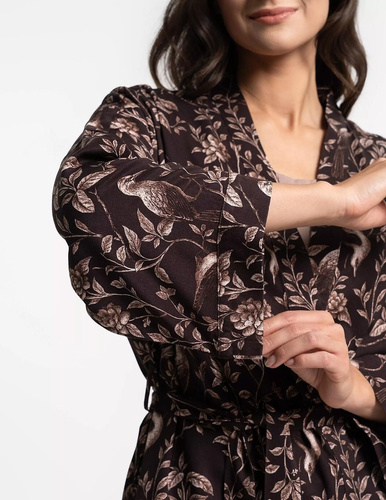 Moraj PDSZ3400 dámský župan cappuccino – 100% viskóza