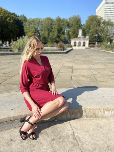 871 Visa Dámský župan Forex - bordó