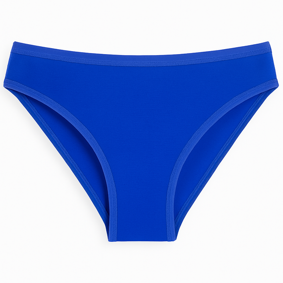 004 Limited Dámské kalhotky De Lafense - klasické, nízký střih, viskóza - chrpa