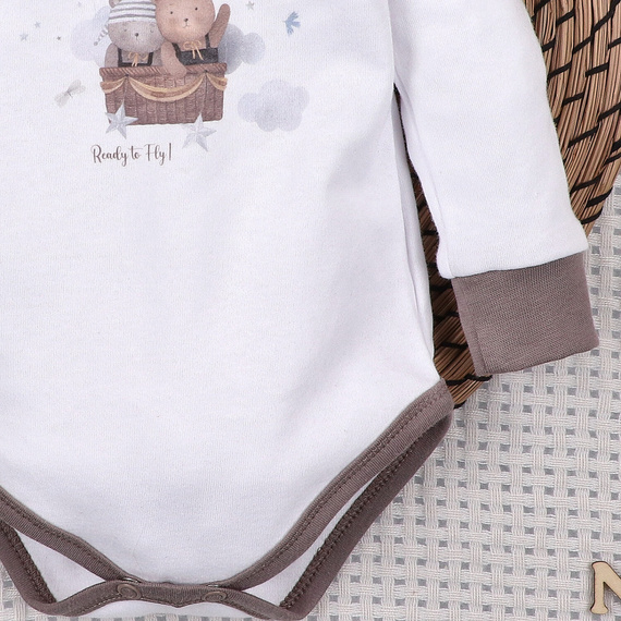 Body Nini Balloon Friends 100% organická bavlna, vyrobeno v Polsku