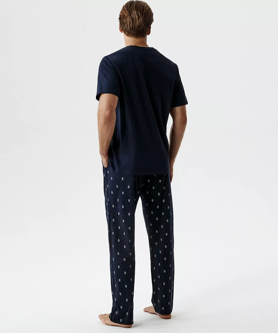 Pánské pyžamo Atlantic NMP-403 bavlna, měkké, krátký rukáv