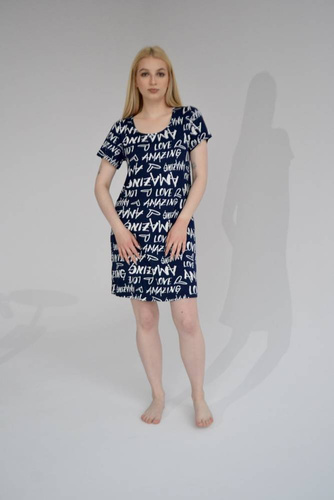 645 Noční košile Amazing Forex - tmavě modrá