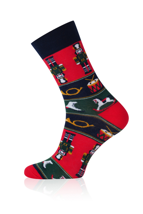 S175D Dlouhé ponožky Cracker Italian Fashion