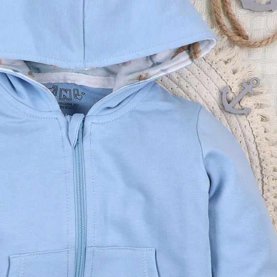 ABN-5459 Sea Of Joy Nini dětská mikina - organická bavlna, pohodlný střih